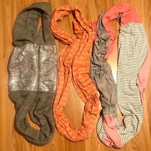 Set of 3 Mismatched Scarfs 🦊